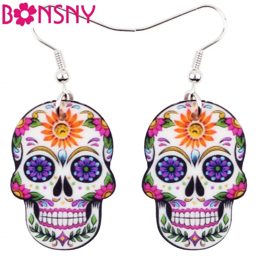 Sugar Skull Earrings